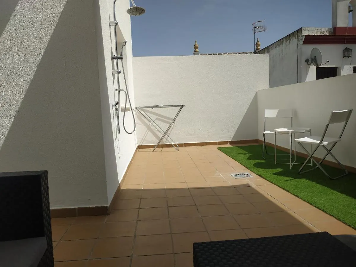 Apartamento ÁTICO EN EL CENTRO, terraza 20 m2, garaje, Wi-Fi, AC Sanlúcar de Barrameda